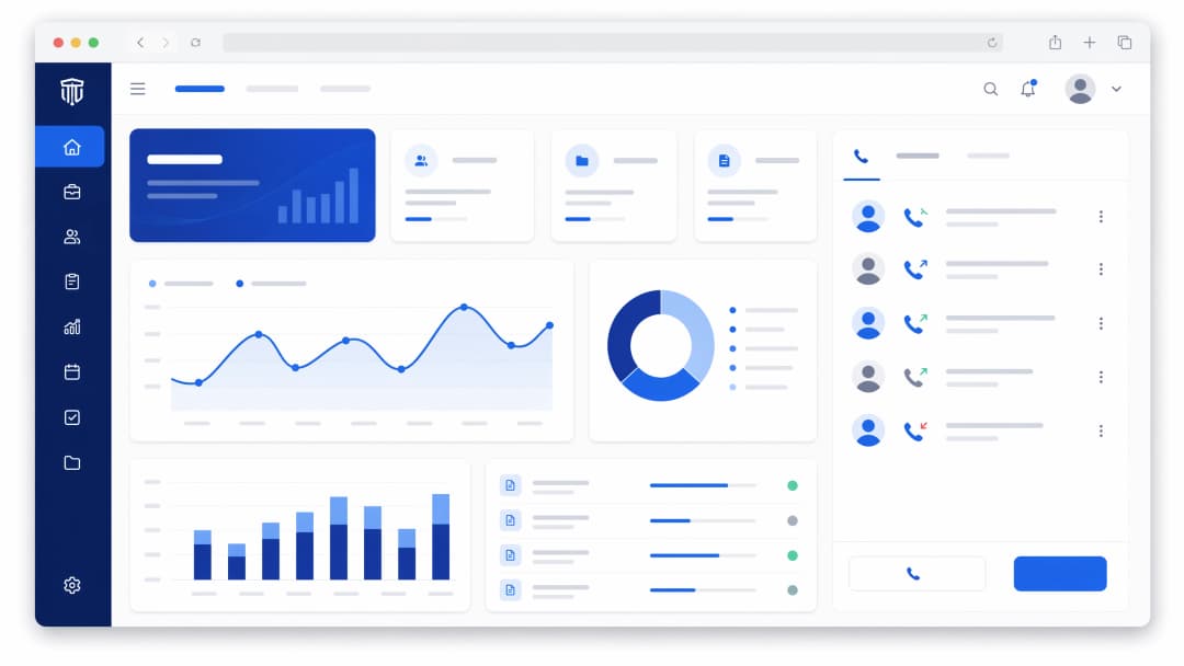 Product dashboard mockup